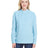 J America Ladies' Weekend French Terry Mock Neck Crew J America