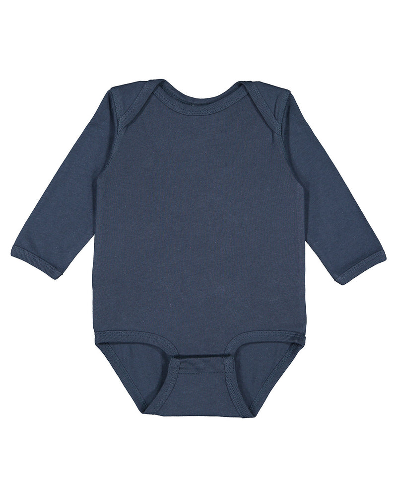 Rabbit Skins Infant Long Sleeve Jersey Bodysuit