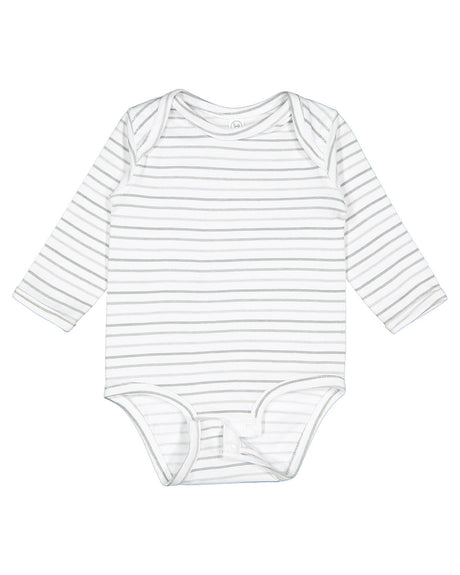 Rabbit Skins Infant Long Sleeve Jersey Bodysuit Rabbit Skins