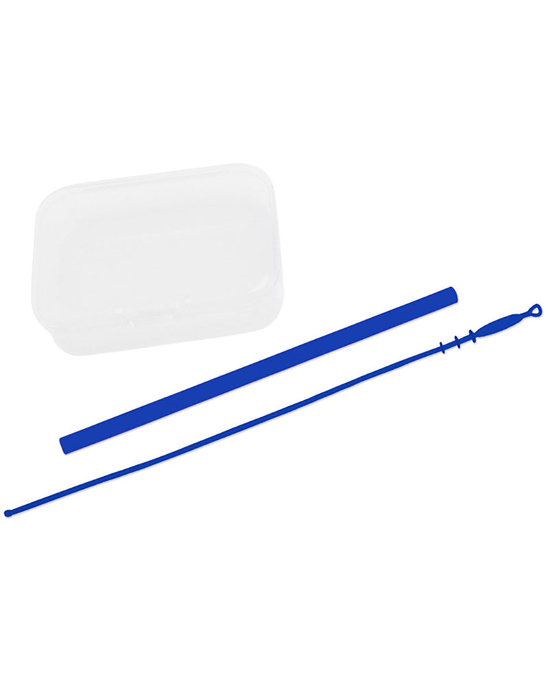 Prime Line Silicone Straw Kit With Brush