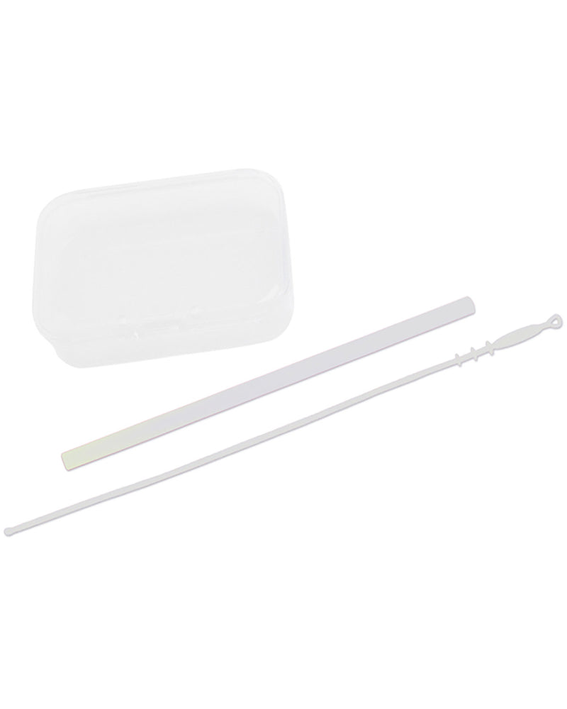 Prime Line Silicone Straw Kit With Brush