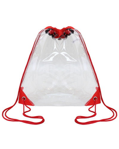 Liberty Bags Clear Drawstring Pack