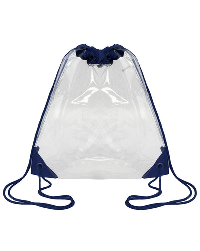 Liberty Bags Clear Drawstring Pack