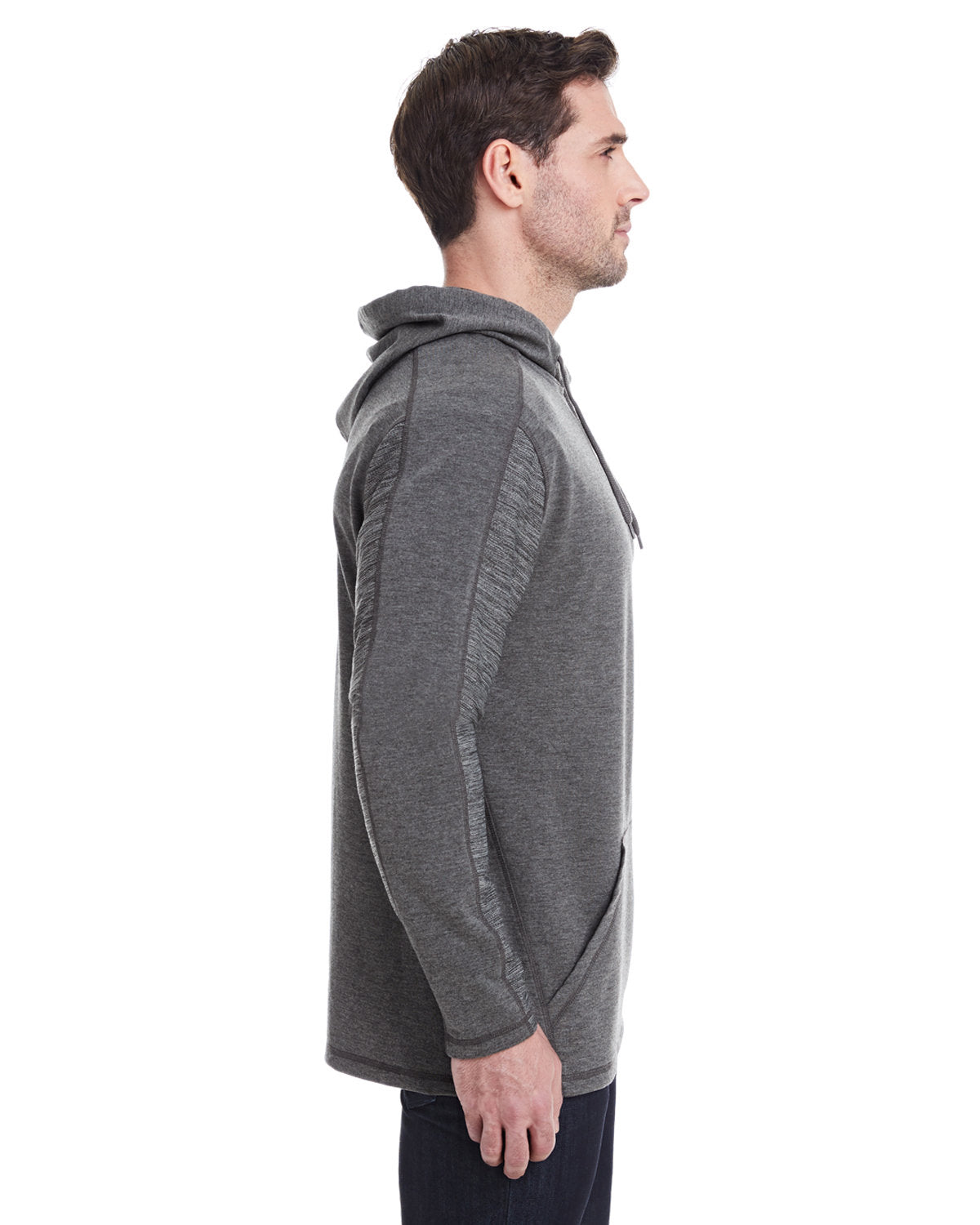J America Adult Omega Stretch Hooded Sweatshirt J America