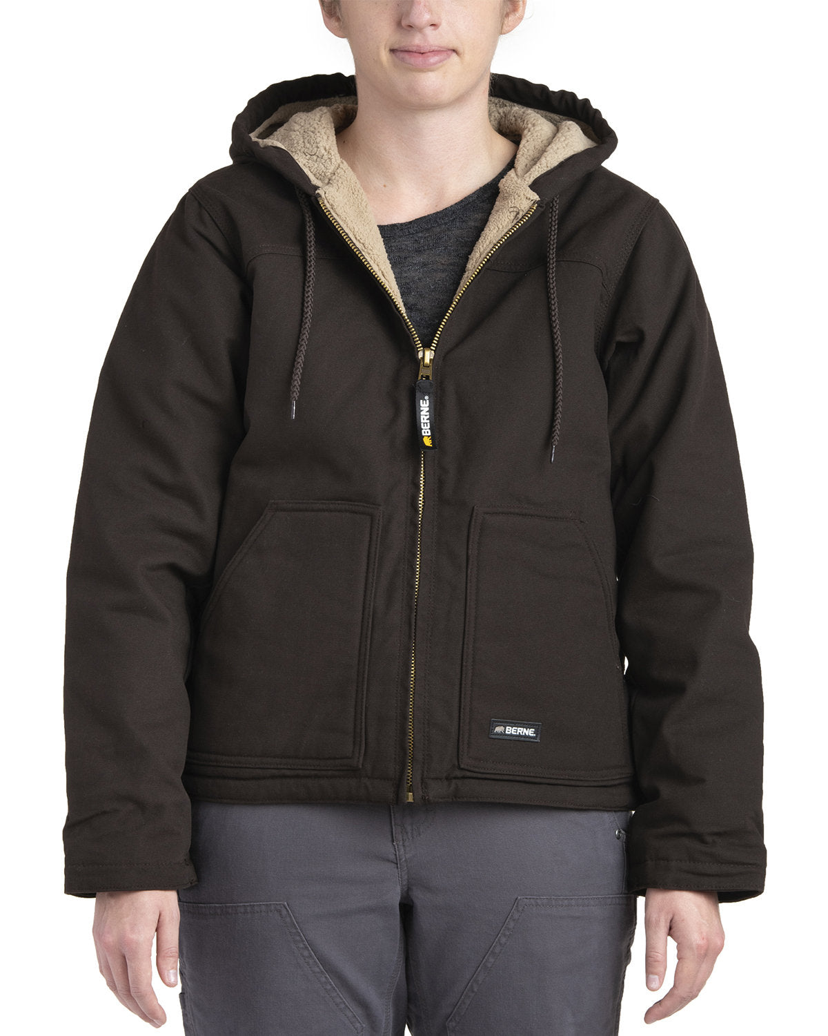 Berne Ladies' Softstone Hooded Coat Berne