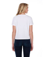 StarTee Ladies' Cotton Tie Front T-Shirt StarTee