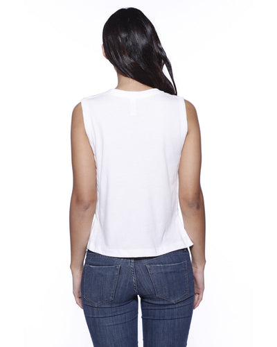 StarTee Ladies' CVC Side Tank