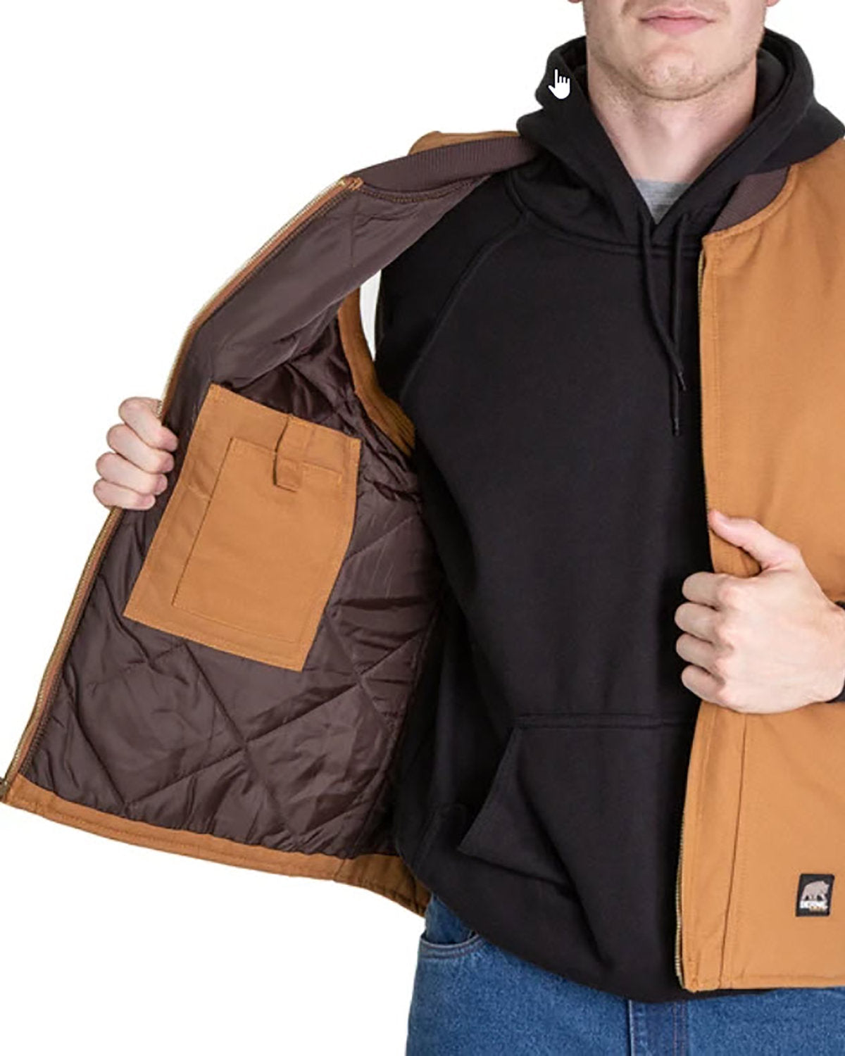Berne Men's Workman's Duck Vest Berne