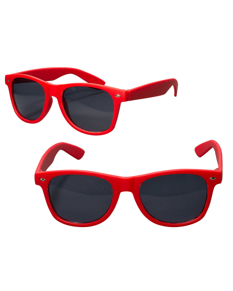 Prime Line Rubberized Finish Fashion Sunglasses
