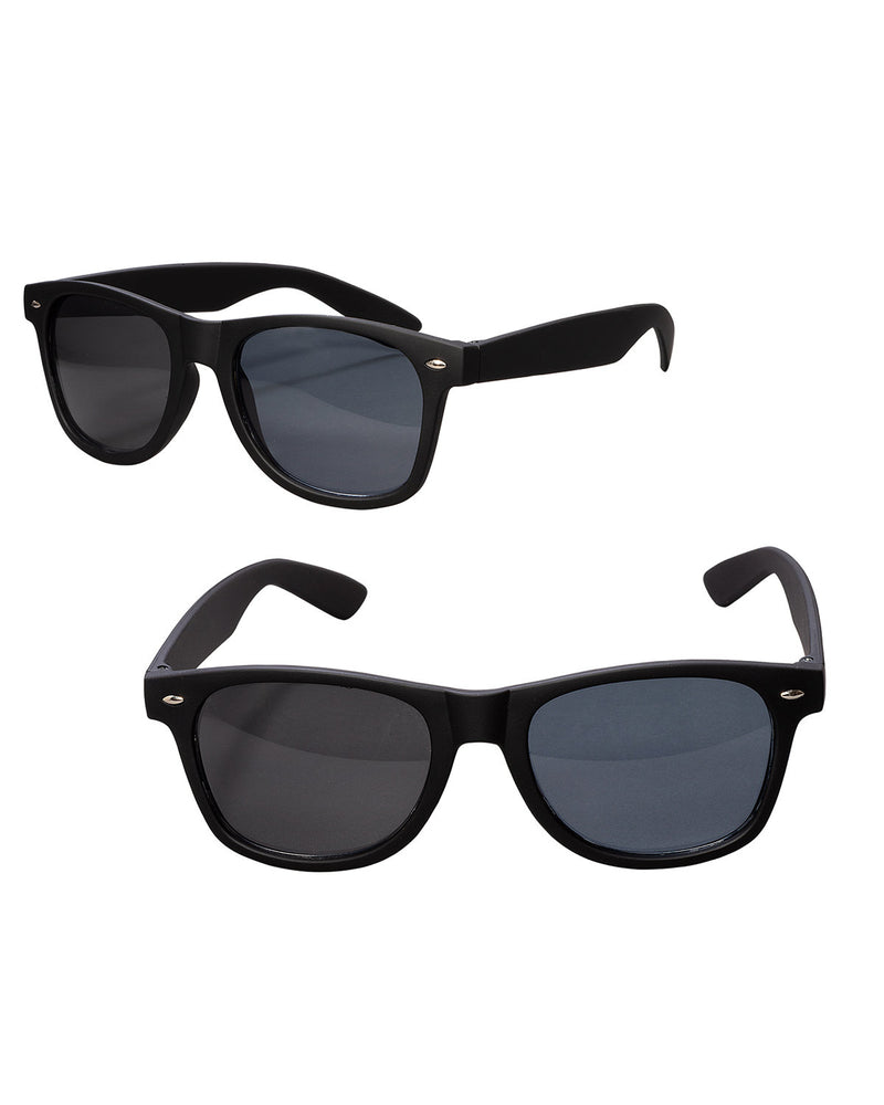 Prime Line Rubberized Finish Fashion Sunglasses