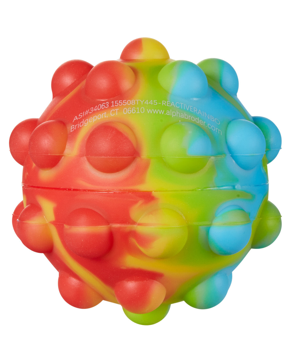 Prime Line Tie Dye Push Pop Ball Prime Line
