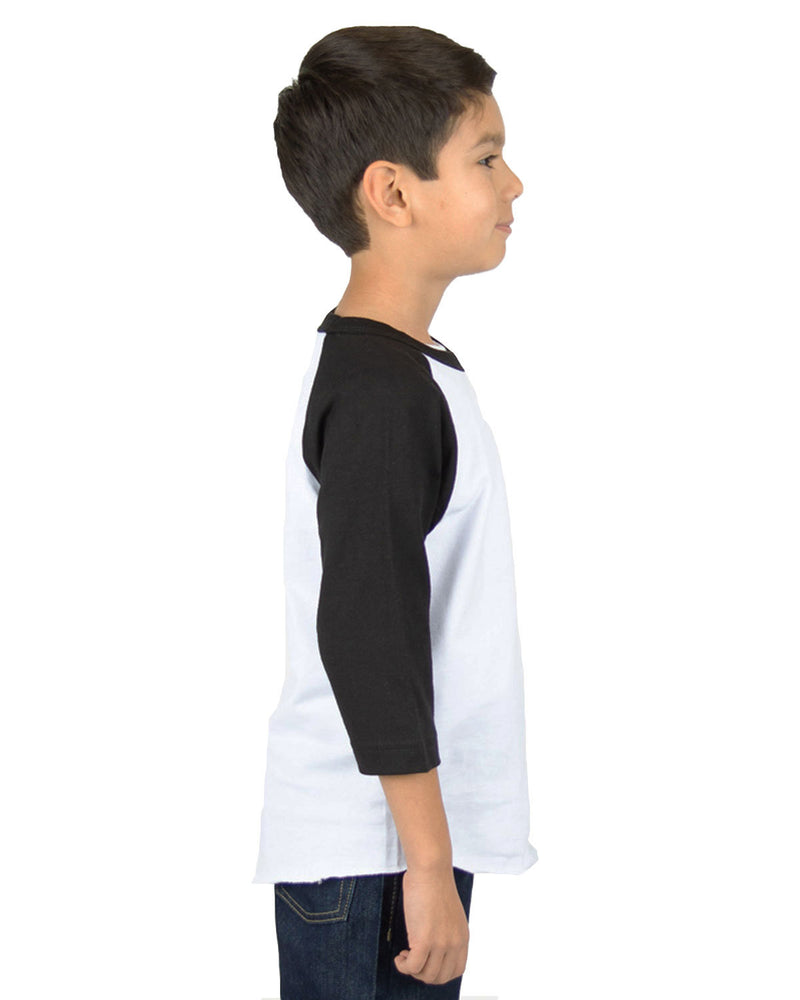Shaka Wear Youth 6 oz., 3/4-Sleeve Raglan