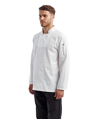 Artisan Collection by Reprime Unisex Long-Sleeve Sustainable Chef's Jacket