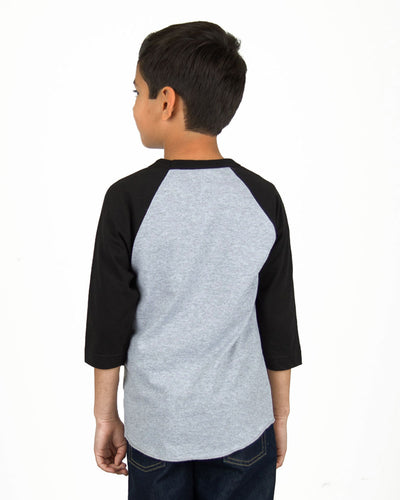 Shaka Wear Youth 6 oz., 3/4-Sleeve Raglan
