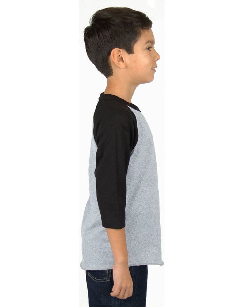 Shaka Wear Youth 6 oz., 3/4-Sleeve Raglan