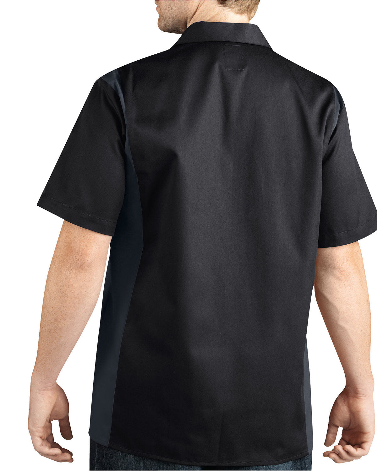 Dickies Men's Two-Tone Short-Sleeve Work Shirt