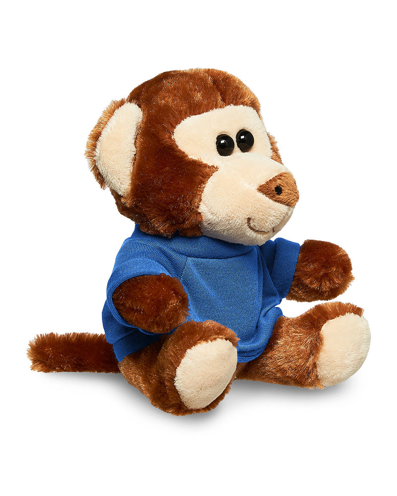 Prime Line 7" Plush Monkey With T-Shirt