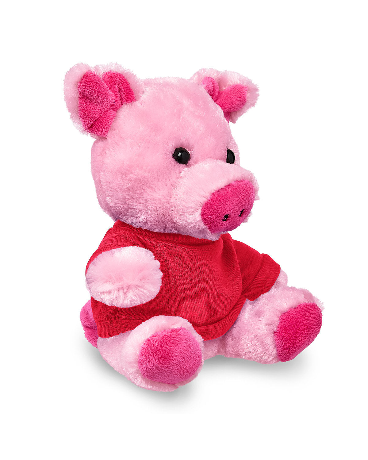 Prime Line 7" Plush Pig With T-Shirt Prime Line