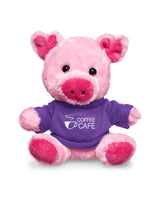 Prime Line 7" Plush Pig With T-Shirt Prime Line