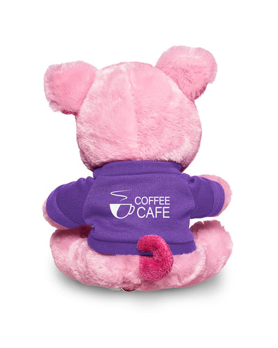 Prime Line 7" Plush Pig With T-Shirt