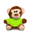 Prime Line 7" Plush Monkey With T-Shirt Prime Line