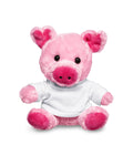 Prime Line 7" Plush Pig With T-Shirt Prime Line