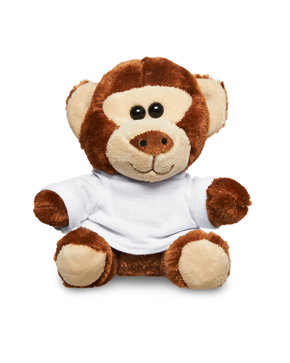 Prime Line 7" Plush Monkey With T-Shirt Prime Line