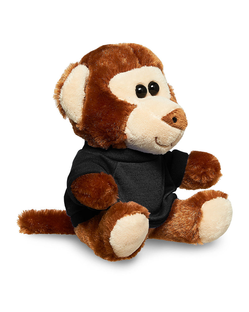 Prime Line 7" Plush Monkey With T-Shirt