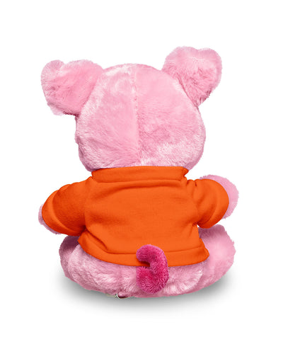 Prime Line 7" Plush Pig With T-Shirt