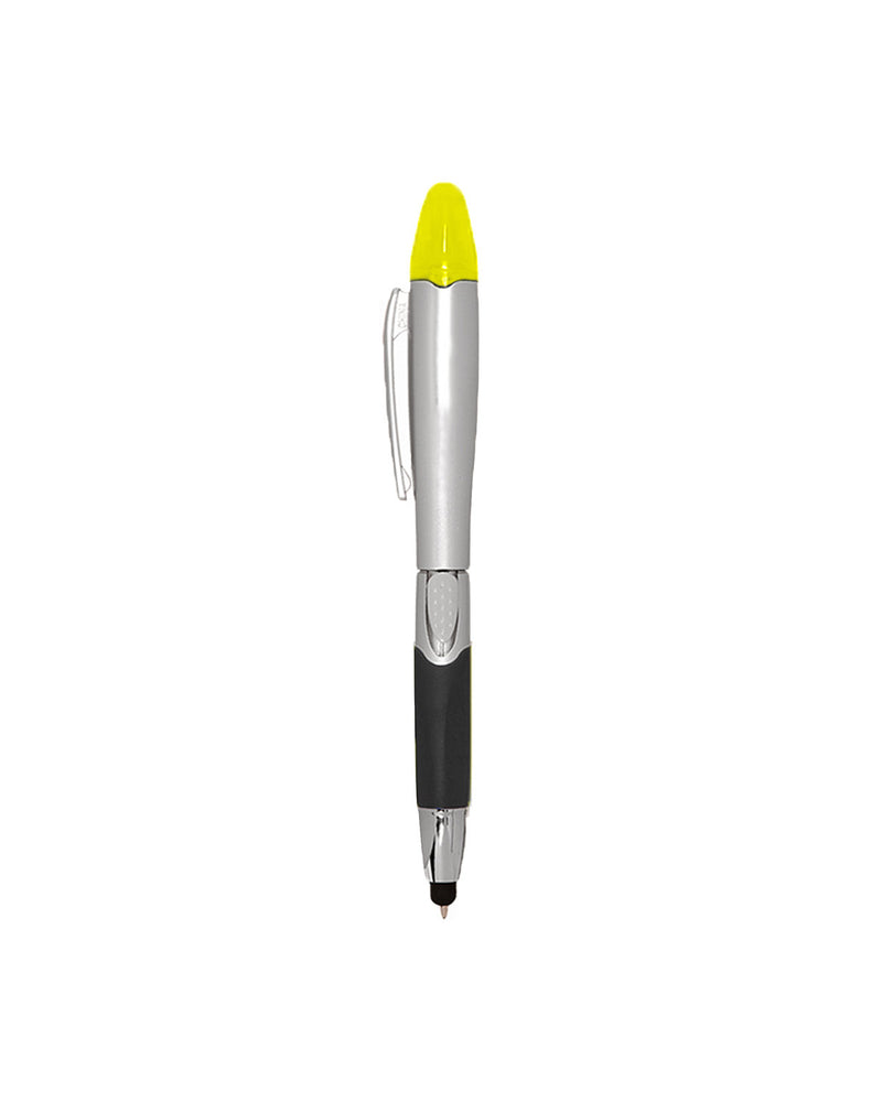 Prime Line Triple Play Stylus-Pen-Highlighter