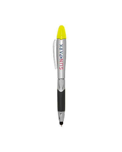 Prime Line Triple Play Stylus-Pen-Highlighter