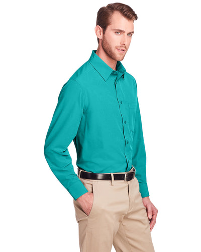 UltraClub Men's Bradley Performance Woven Shirt