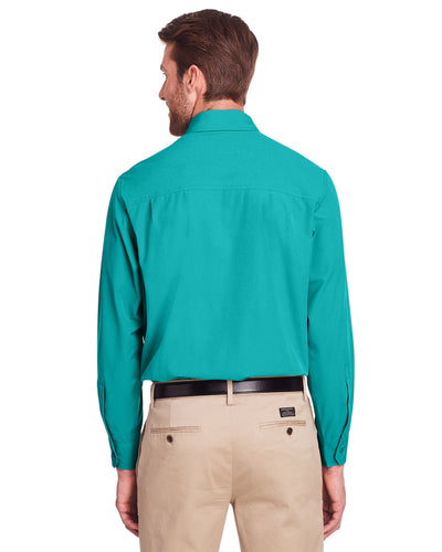 UltraClub Men's Bradley Performance Woven Shirt