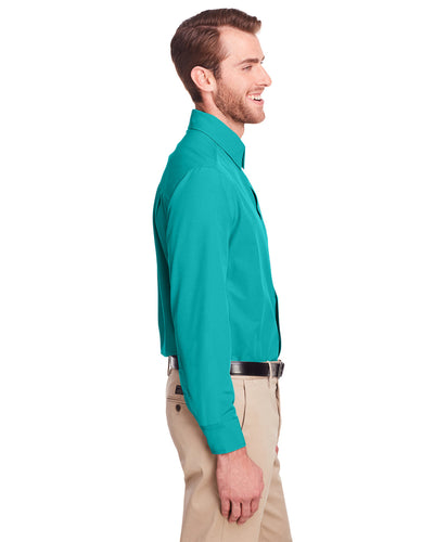 UltraClub Men's Bradley Performance Woven Shirt
