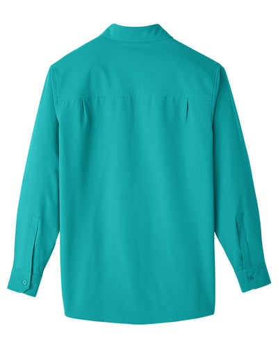 UltraClub Men's Bradley Performance Woven Shirt