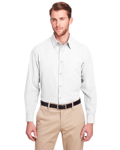 UltraClub Men's Bradley Performance Woven Shirt