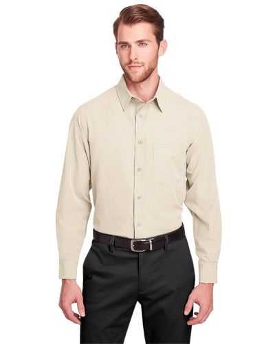UltraClub Men's Bradley Performance Woven Shirt