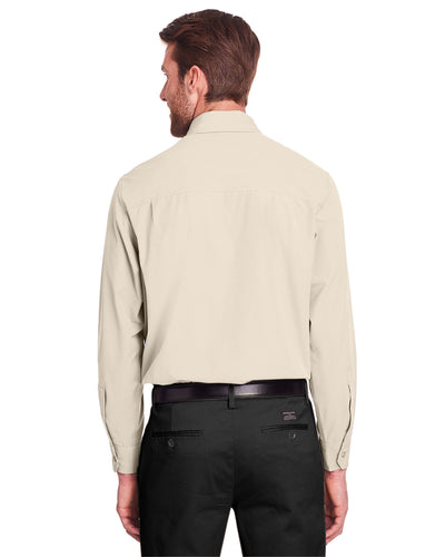 UltraClub Men's Bradley Performance Woven Shirt