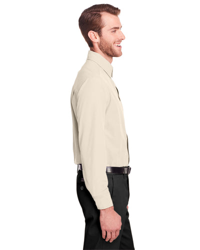 UltraClub Men's Bradley Performance Woven Shirt