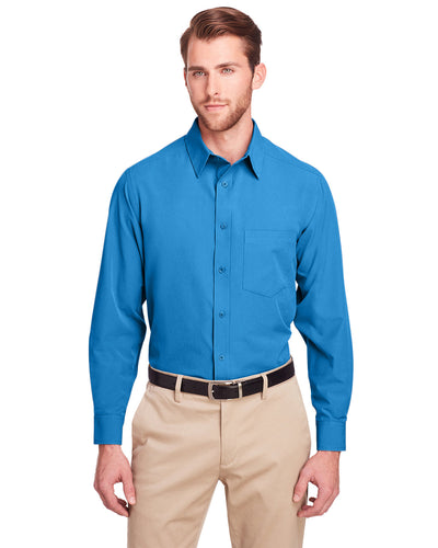 UltraClub Men's Bradley Performance Woven Shirt