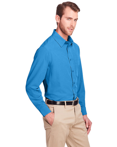 UltraClub Men's Bradley Performance Woven Shirt