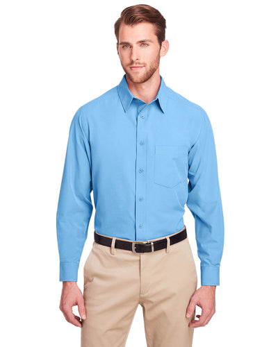 UltraClub Men's Bradley Performance Woven Shirt