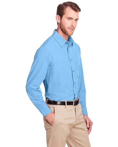 UltraClub Men's Bradley Performance Woven Shirt