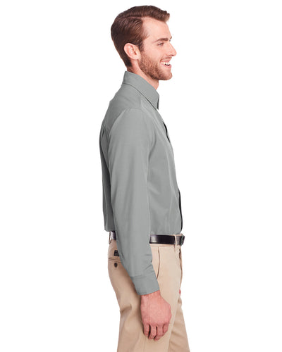UltraClub Men's Bradley Performance Woven Shirt