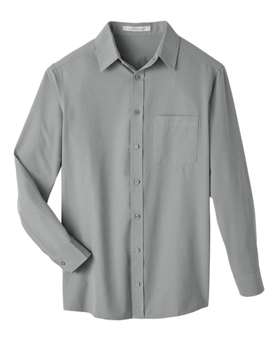 UltraClub Men's Bradley Performance Woven Shirt