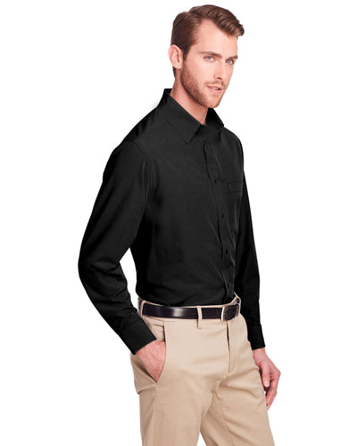 UltraClub Men's Bradley Performance Woven Shirt