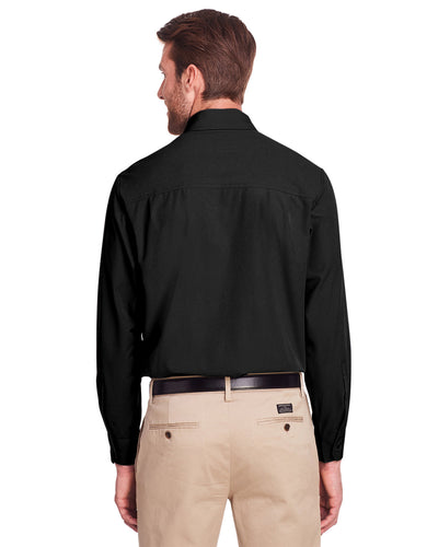 UltraClub Men's Bradley Performance Woven Shirt
