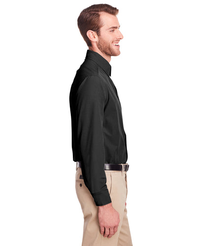 UltraClub Men's Bradley Performance Woven Shirt