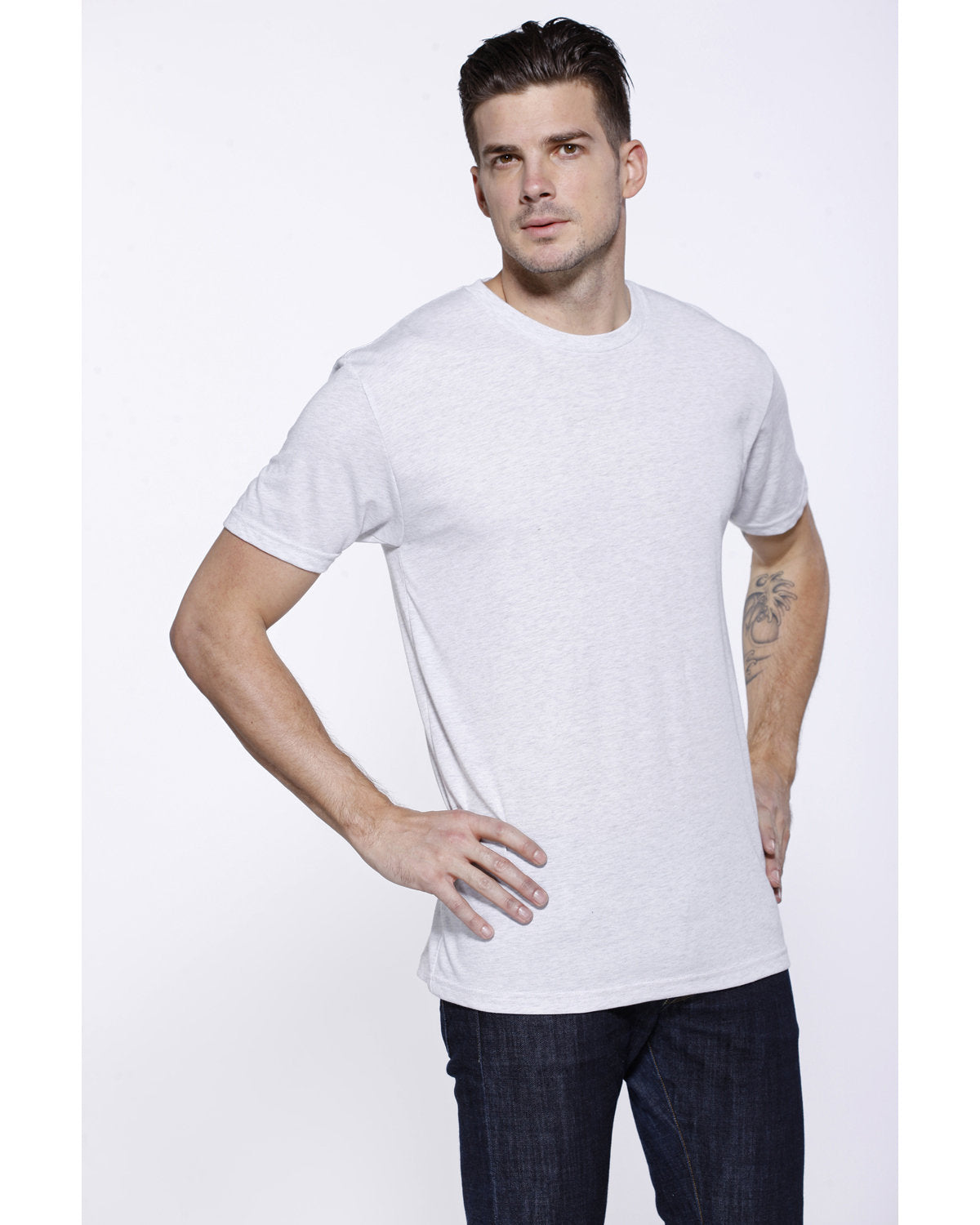 StarTee Men's Triblend Crew Neck T-Shirt StarTee