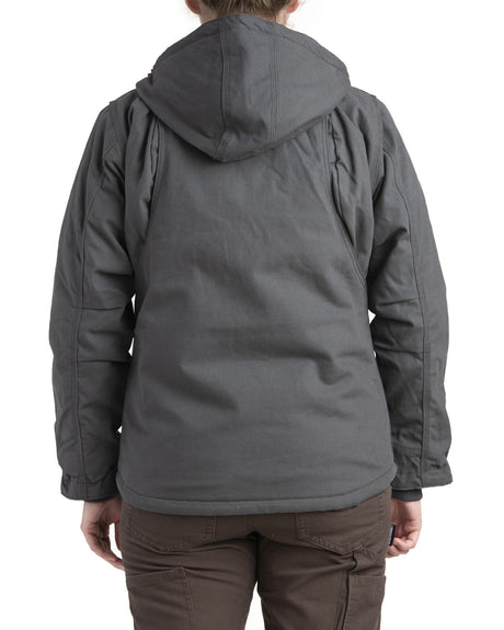 Berne Ladies' Softstone Modern Full-Zip Hooded Jacket Berne